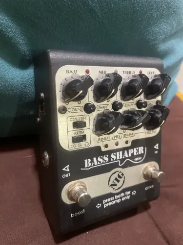 Vendo Pré Amp. Pedal Nig Bass Shaper