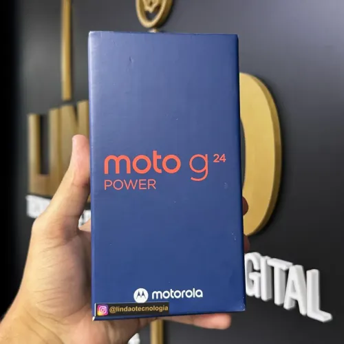 LOJA FÍSICA. MOTO G POWER 24 128GB | NO BOLETO PRA NEGATIVADOS | VEM PRO LINDÃO
