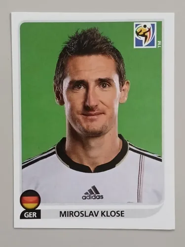 Copa Do Mundo 2010 Figurinha Nr 275 Miroslav Klose