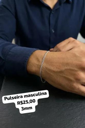Pulseira masculina