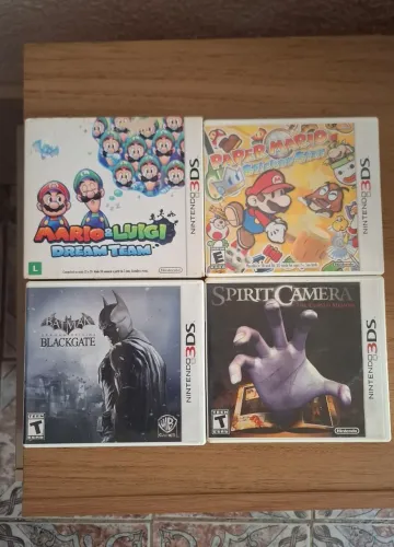 Jogos nitendo 3ds original