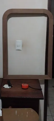 Moldura madeira rústica