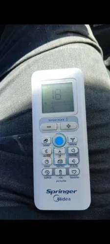 Controle ar condicionado sprinnger