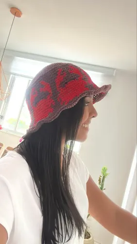 Bucket crochê