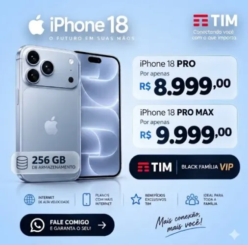 iPhone 18 (NOVO)