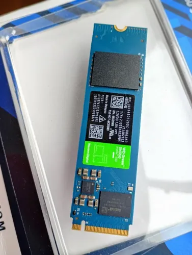 SSD NVMe 512GB green 