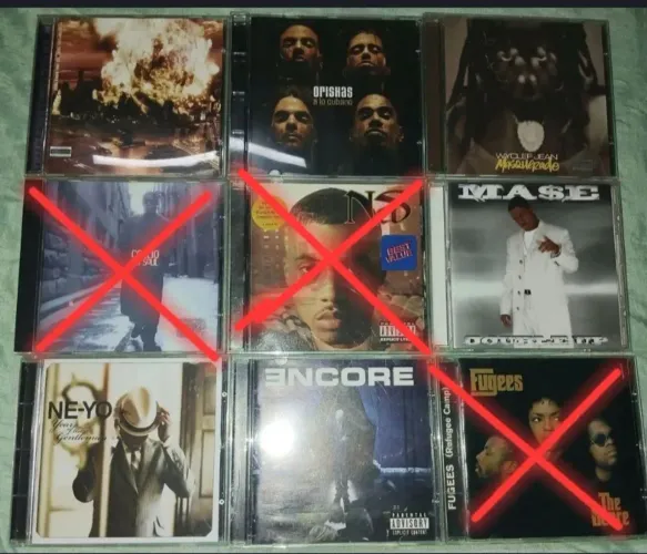 Cd,s Hip Hop, Rap Eminem, Busta Rhymes Ne-Yo