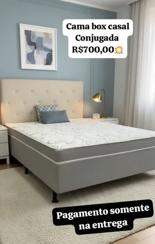 Cama casal conjugada Nova da fabrica