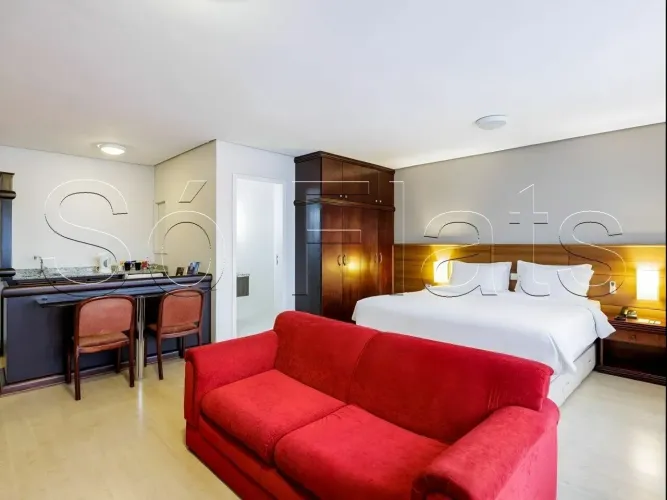 flat Residencial Prinz Suíte Hotel, disponível para venda com 44m², 01 dorm e 01 vaga