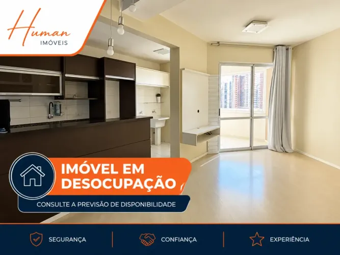 BRISAS DO LAGO | Apartamento para locação com 3 quartos (1 suíte), sacada com churrasqueir