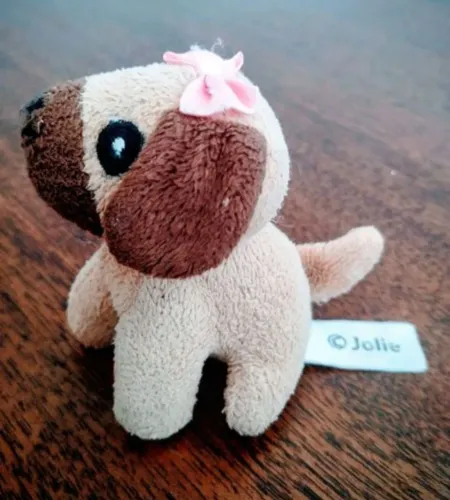 Cachorro de pelúcia coleção Jolie pet