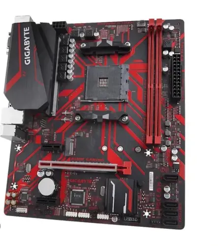 Placa mãe b450m gigabyte ddr4