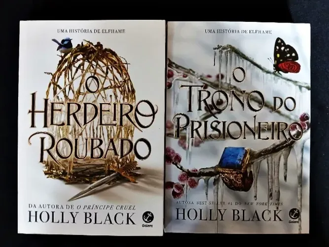 Kit - O Herdeiro Roubado e Trono do Prisioneiro - Holly Black