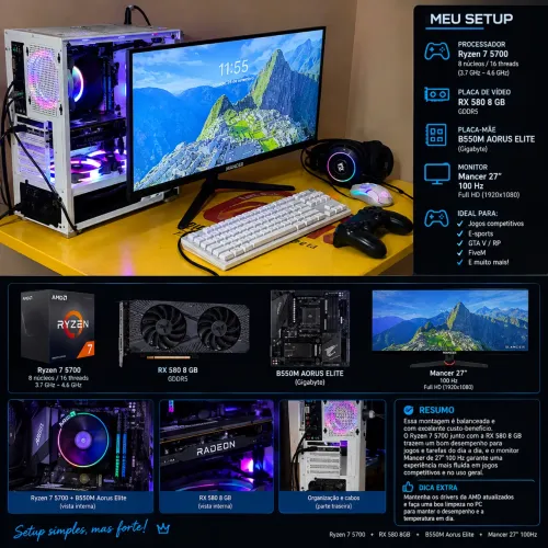 Pc gamer completo