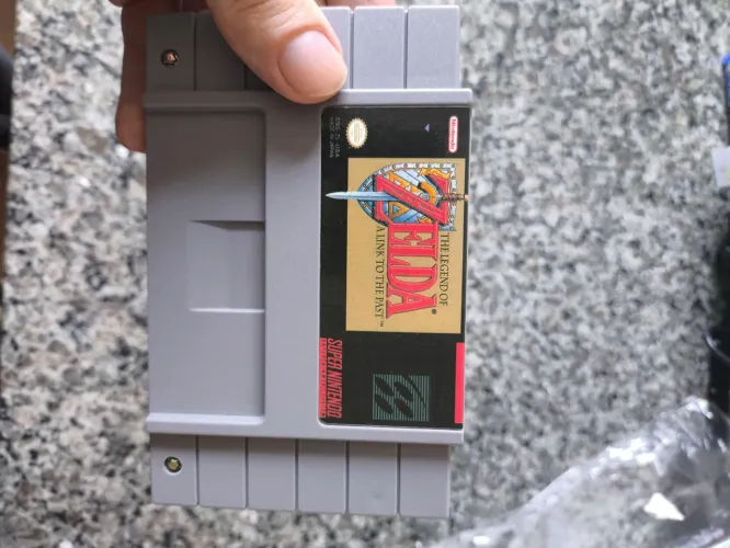 Zelda snes reprô em português 