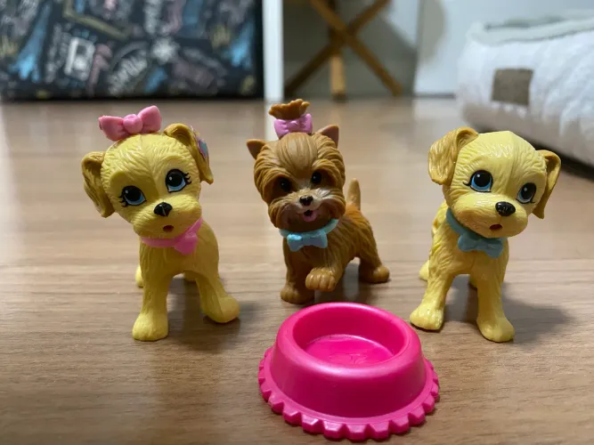 Barbie Trio de Cachorros