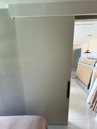 Porta em MDF Branca 220cm X 100cm