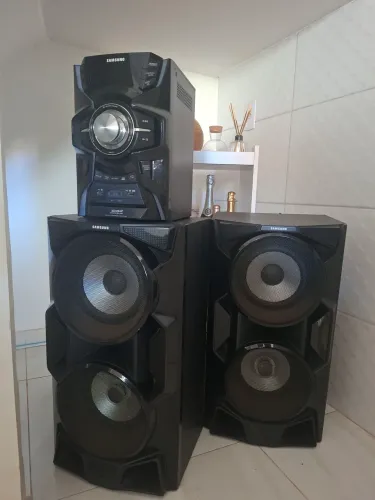 Caixa de som Mini system Samsung MX-HS6500 conservada