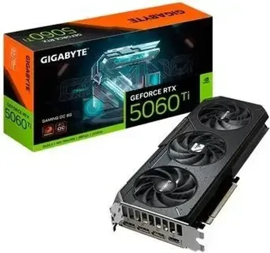 Placa de vídeo NVIDIA GeForce RTX 5060 Ti 8gb Gigabyte Triple Fan NOVA