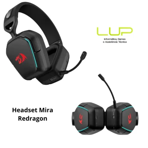 Headset Gamer Redragon, Modelos variados com fio (LOJA FÍSICA)