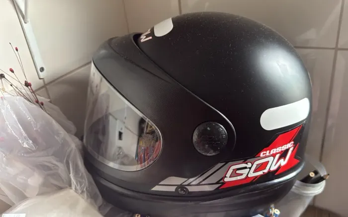 CAPACETE GOW (NOVO) - Preto
