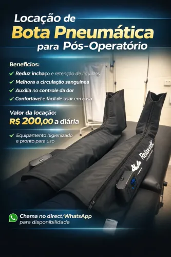 Locação de Bota Pneumática para Pós-Operatório