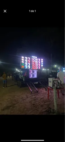 Paredão carro automotivo