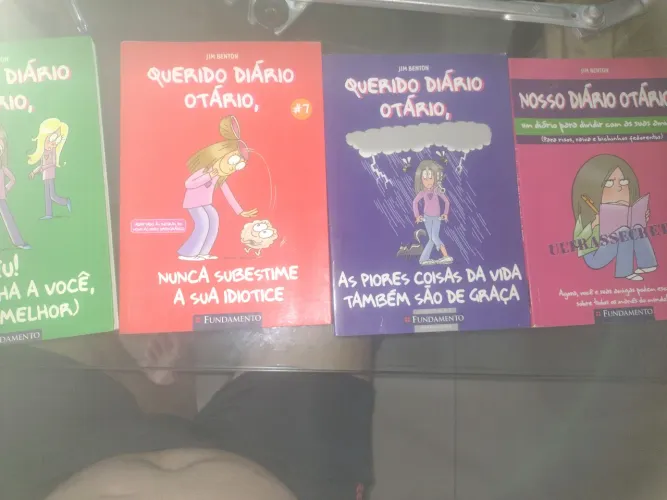 Kit 4 livros QUERIDO DIARIO OTARIO - JIM BENTON