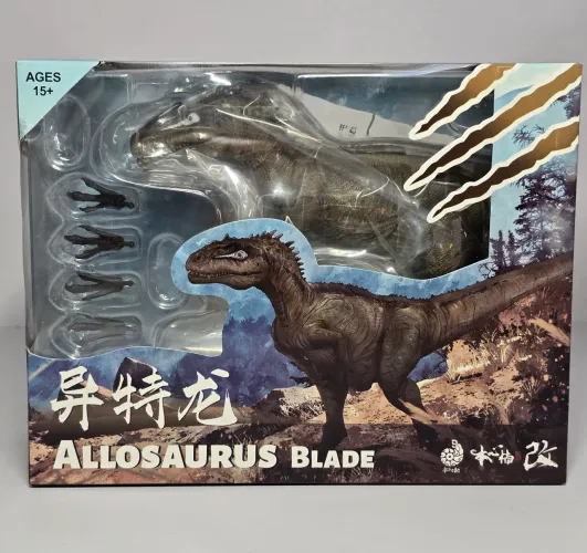 Jurassic World Allosaurus Blade Nanmu lacrado