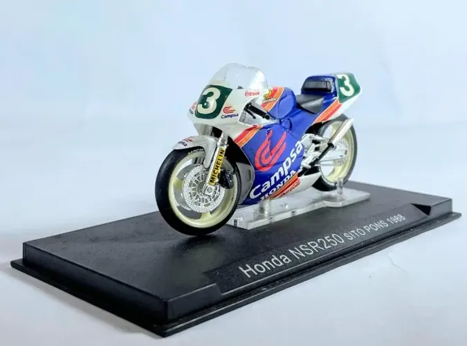 Coleçao Grandes Motos De Competição Honda Nsr 250 1988 1/24