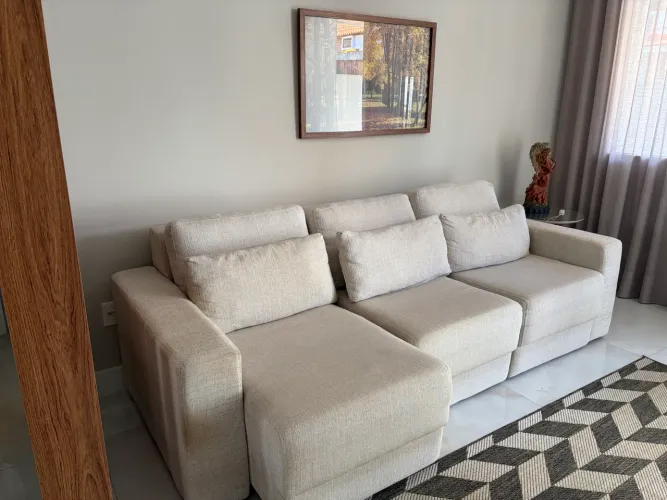Sofa 3 lugares com 3 modulos extensivos