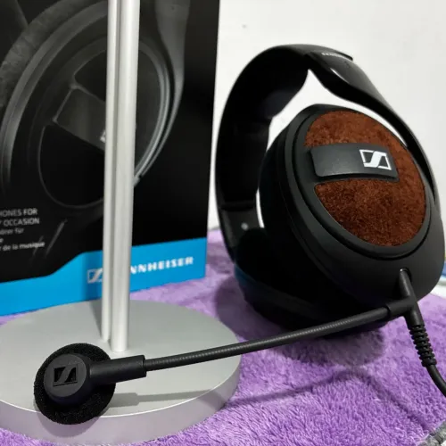 Sennheiser HD 569 couro genuíno