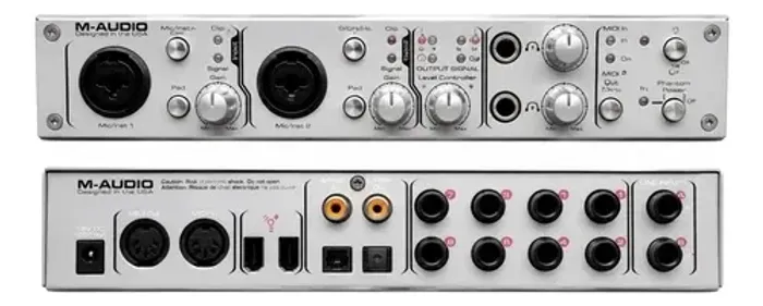 Interface de áudio M-Audio 410