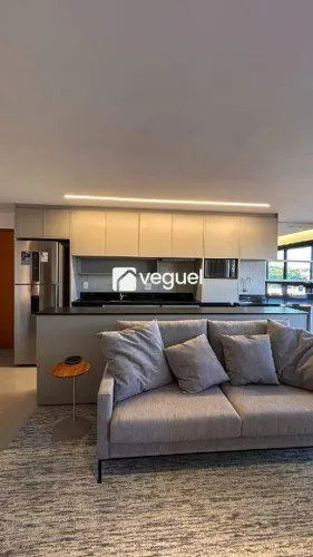 Apartamento mobiliado com 50m² para alugar 1 quarto, sendo 1 suíte no bairro Nova Campinas