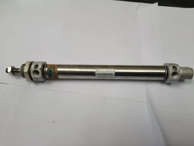 Kit Automação Pneumática: Cilindro Inox Ø20x150mm + Eletroválvula 5/2 Vias JELPC