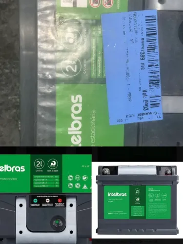 Bateria Estacionaria 12v 45ah Eb 1245 Intelbras Anatel