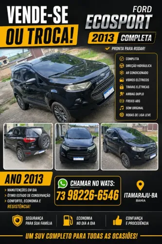 Ford Ecosport Freestyle 1.6 16V Flex 5P 2013