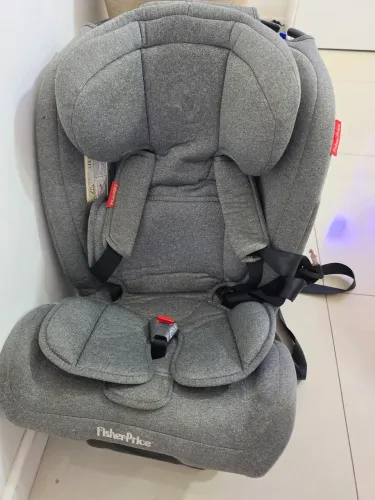 Cadeirinha Para Auto Fisher-price All-stages Fix 2.0 A 36kg Cinza