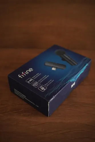 Microfone de gravação de lapela sem fio FIFINE