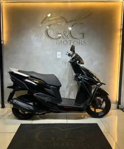 Honda Elite 125 2019 Preta Com 45 Mil Km