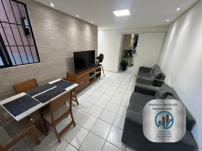 Apto na Serraria, 3/4, suíte, nascente, andar baixo, planejados, 60 m²