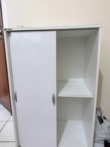 Armário Multiuso Branco Politorno