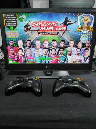 Xbox 360 super slim destravado e kinect