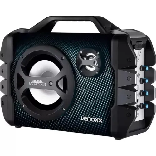 Caixa De Som Acústica Ca307 120w Preta Lenoxx Preto