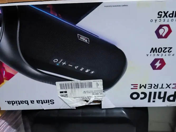 Caixa de som tcl semi nova 