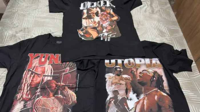 Camisa yunk vino, derek e travis scott