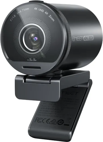 Webcam 4k EMEET SmartCam S800 - Qualidade Profissional