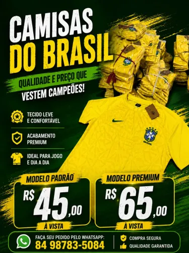 CAMISAS DO BRASIL