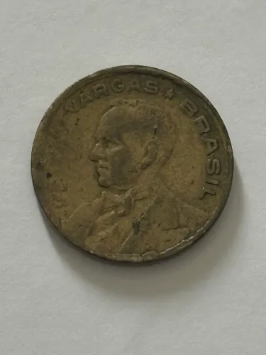Moeda Antiga Brasileira 20 Centavos De Cruzeiro 1948 Getúlio Vargas