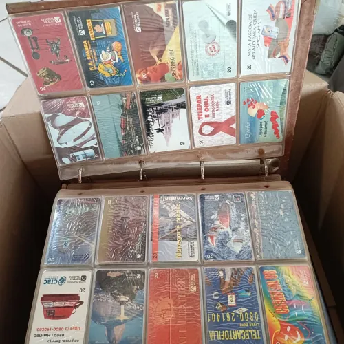Vendo cartoes telefonico colecão
